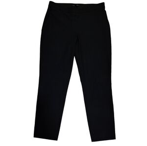 Theory Business Black Pull On Trouser Pants